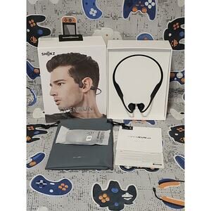 Shokz OpenRun Wireless Bone Conduction Headphones - Black S803BK *OPEN BOX NEW*